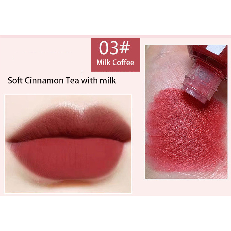 OEM Small Ice Lip Glaze Nonstick Glass Velvet Matte Lip Gloss Liquid Lipstick