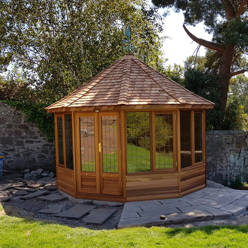Garden Western Red Cedar Sheds with Shingle