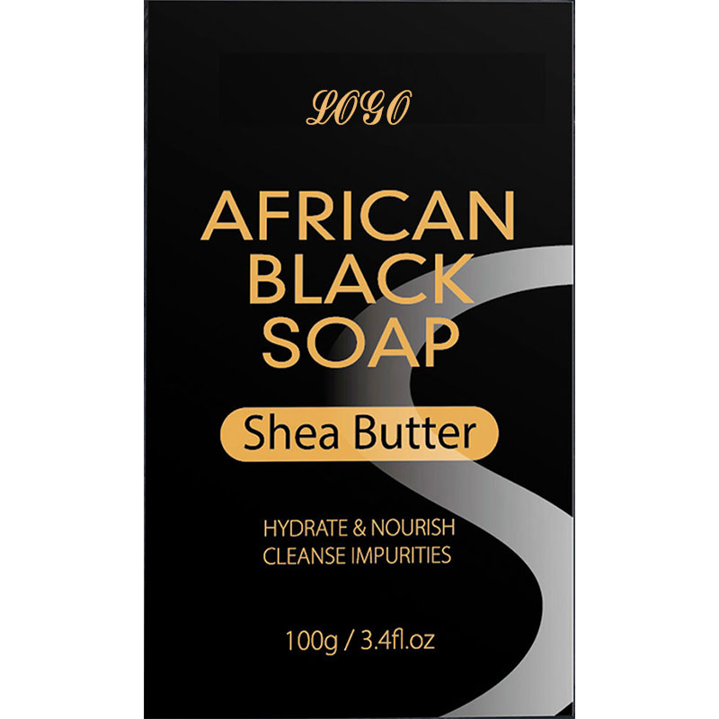 120g Black African Washing Soap for Face