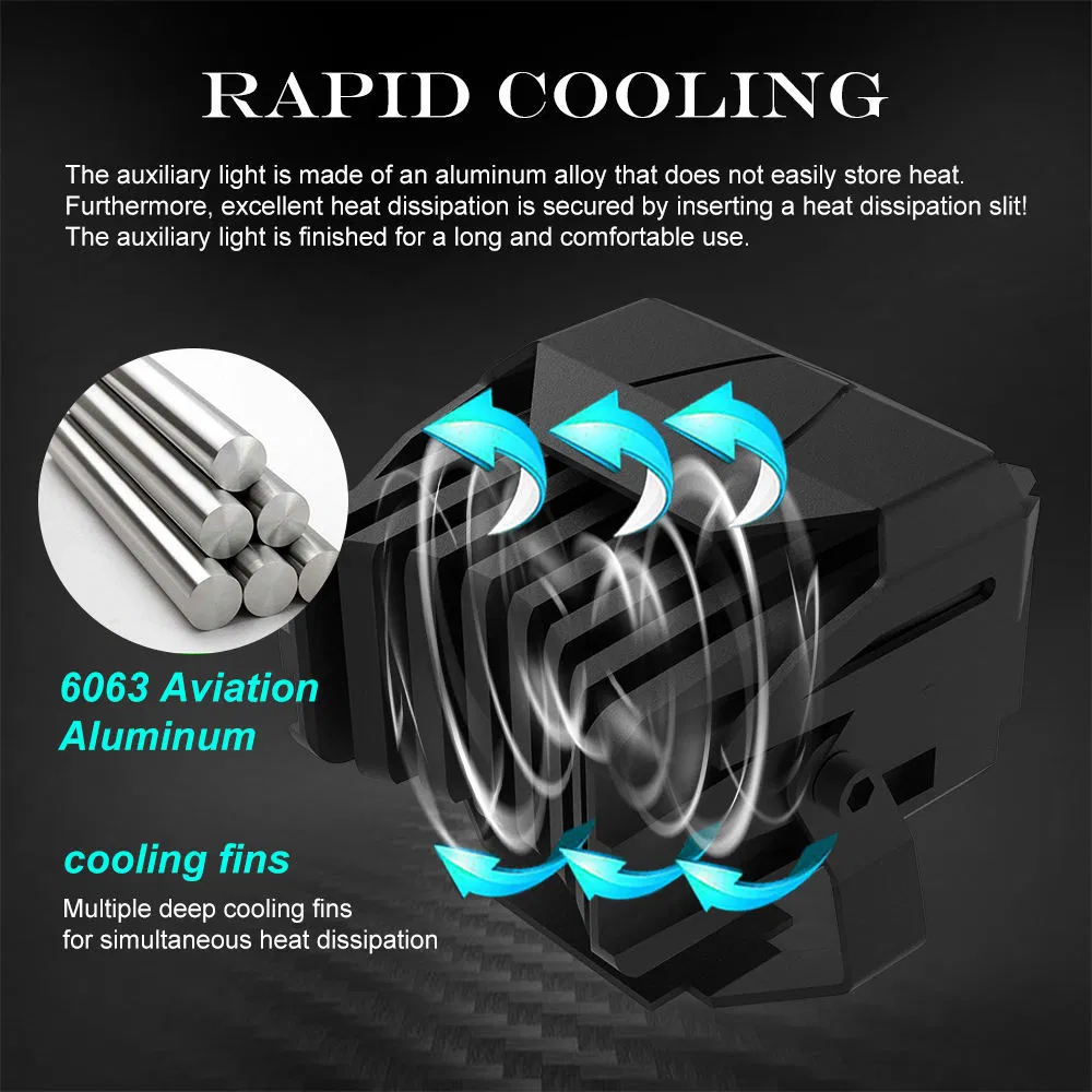 Светодиодная фара-проектор Westar U10 60W для авто и мото