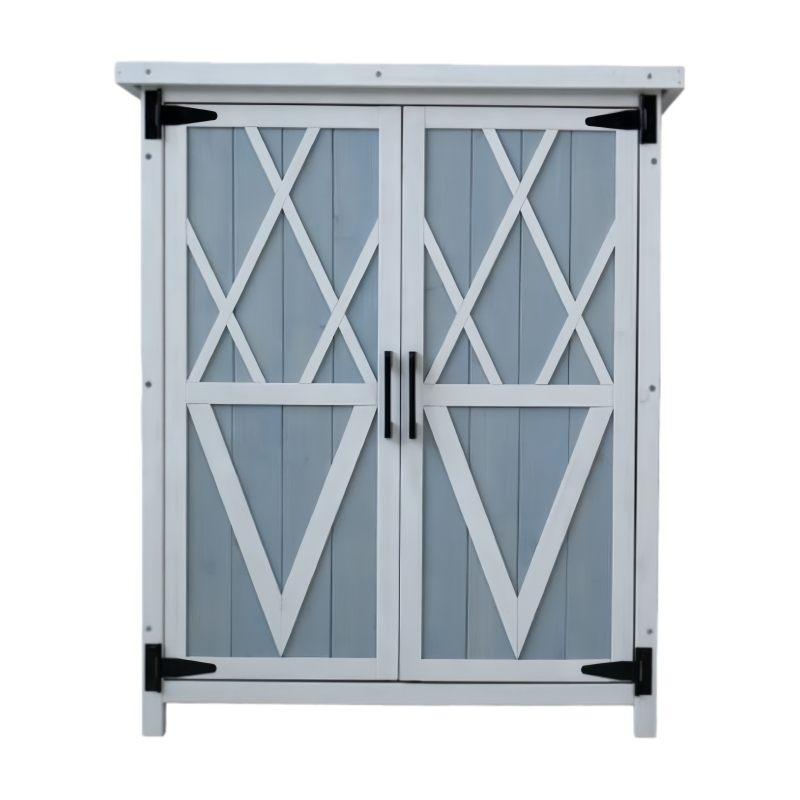 Versatile Garden Tool Shed with Spacious Storage and Adjustable Shelves