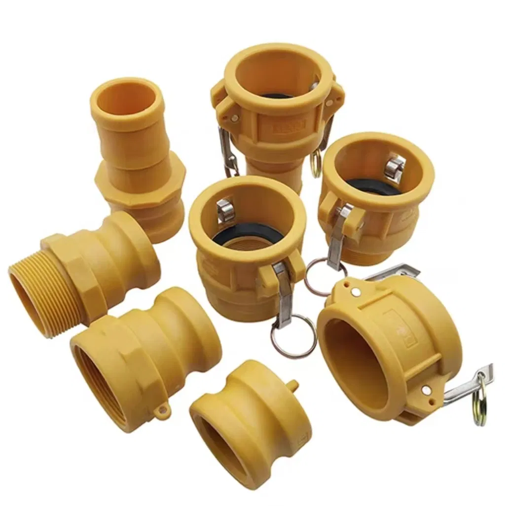Proflow Nylon Type DC Camlock Couplings for Groove Hose Heavy Duty & Leak-Proof