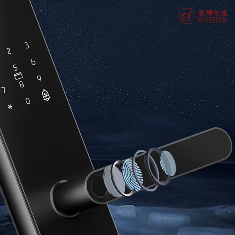 Tuya APP Smart Door Lock Multiple Unlock Options Face Recognition Biometric Fingerprint Cloud Storage Options Matter