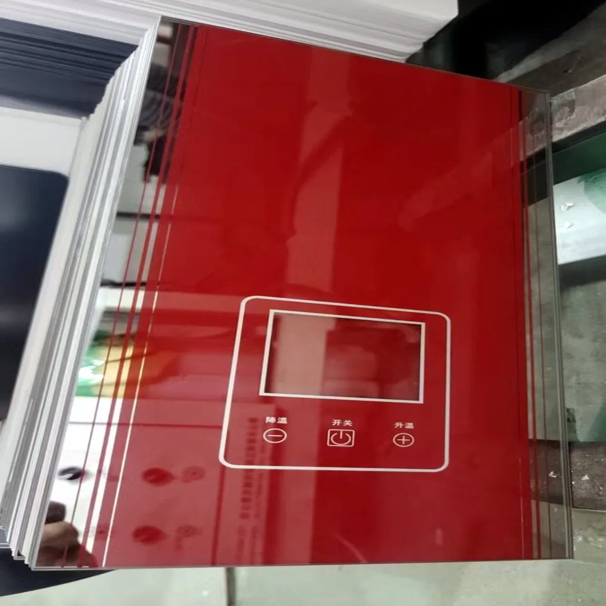 4mm Customized Colored Tempered Glass for Kitchen Appliance