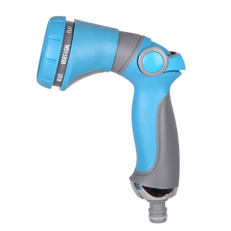 8 Patterns Portable Garden Spray Nozzle Water Gun Sprayer