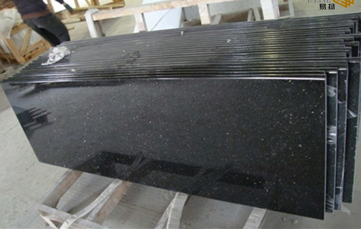 Гранитная плитка Indian Black Noir Galaxy