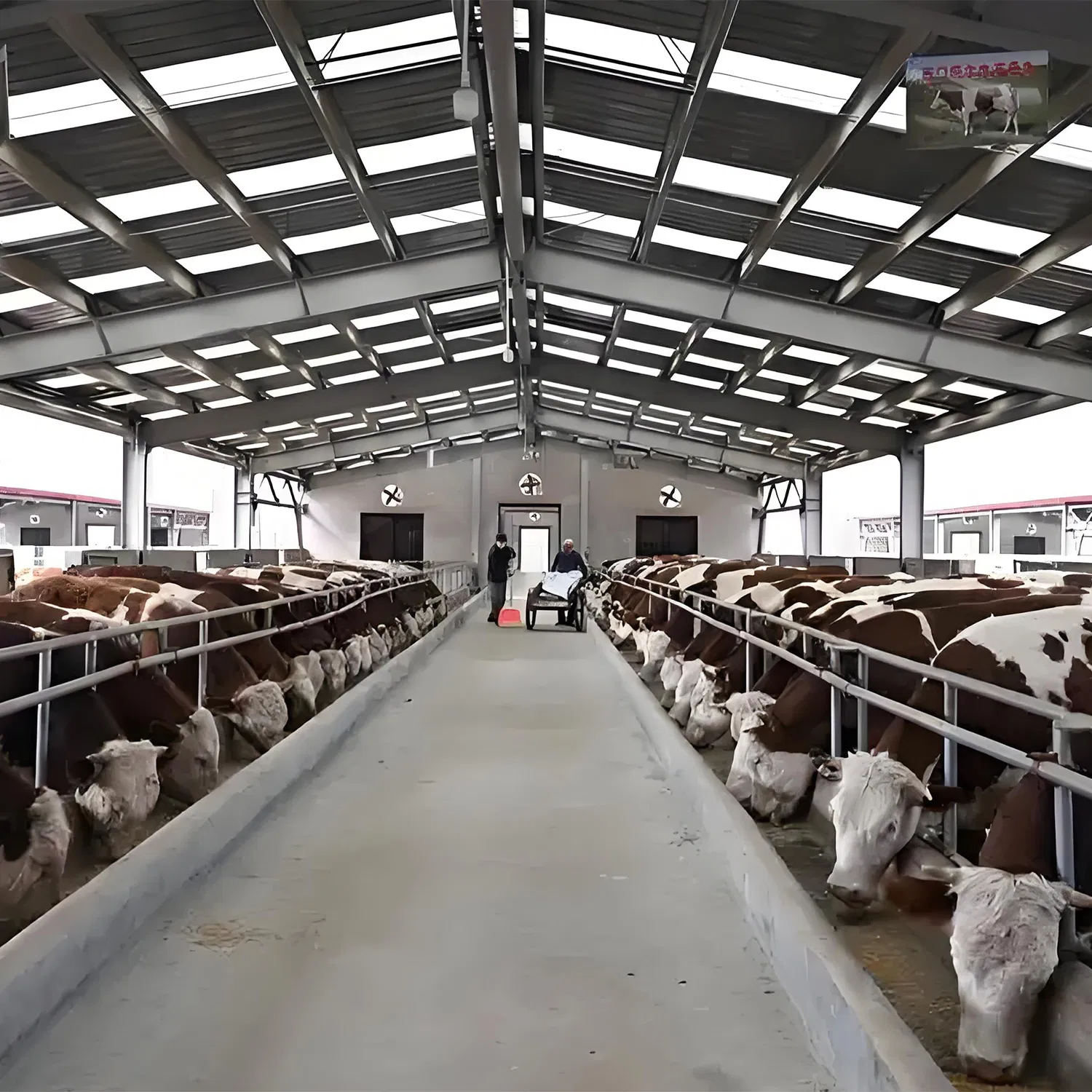 Customized Prefabricated Steel Shed Is Well Ventilated and Adaptable to Various Climates