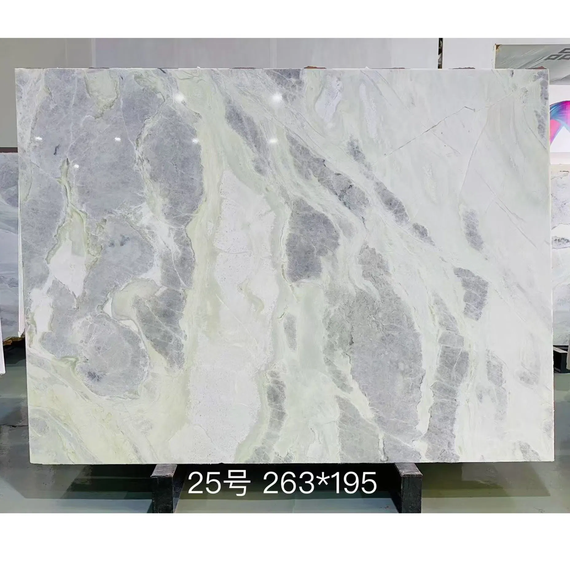 Popular Marble Fendi Blue Slab for Bathroom/Kitchen/Countertop/Island