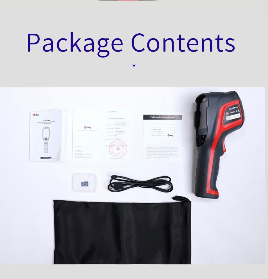1kg Specification Handheld Thermal Imager with PRO-Grade Thermal Imaging