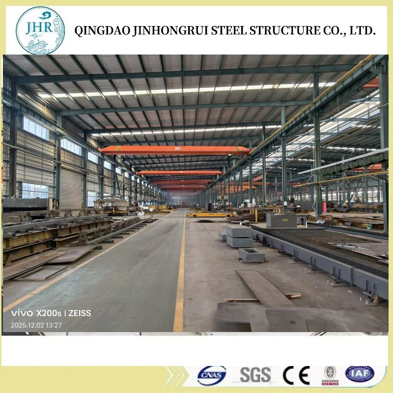 Factory Direct Prefabricated Metal Frame Steel Structure for Building Warehouse/Workshop/Shed