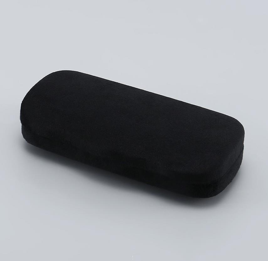 High Quality Velvet Glasses Case Hard Metal Case for Eyeglasses Eyewear Case