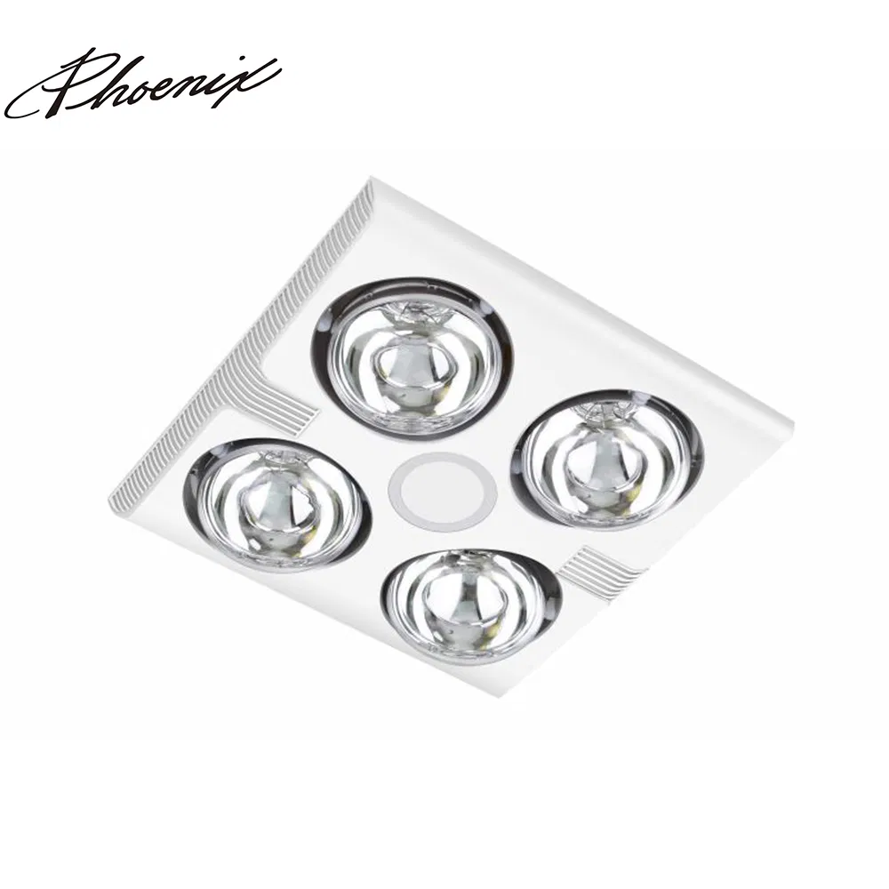 3-in-1 Electric Bathroom Heater, Exhaust Fan with Infrared Globes