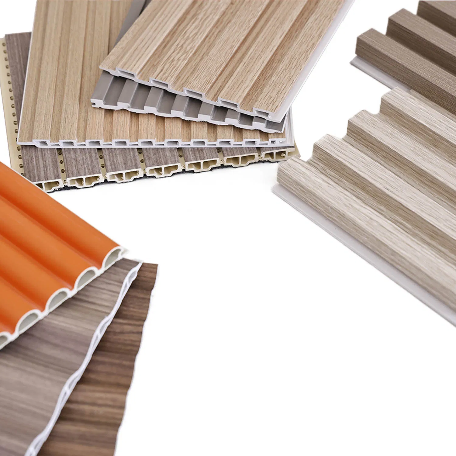 Factory-Direct Wholesale Eco-Friendly WPC Grating Panel, 160 * 24mm, Waterproof & Moisture-Proof, Highly Customizable, Suitable for Various Environments