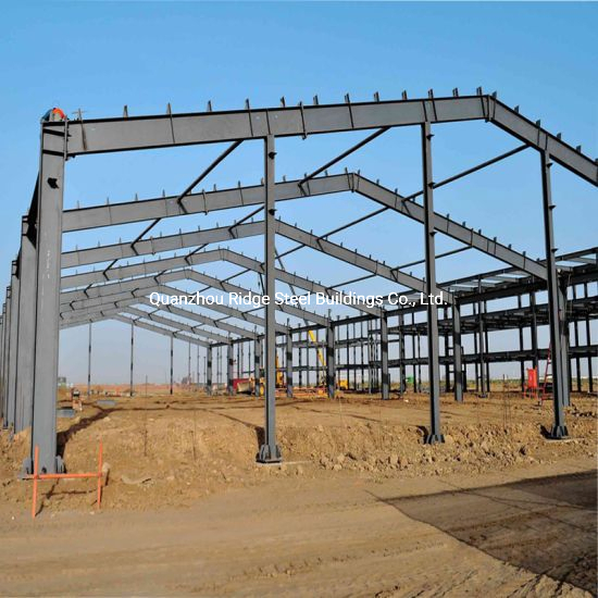 Well Designed Anti-Seismic Cheap Ready-Made Fabrication New Technology Steel Structure Workshop for Sale