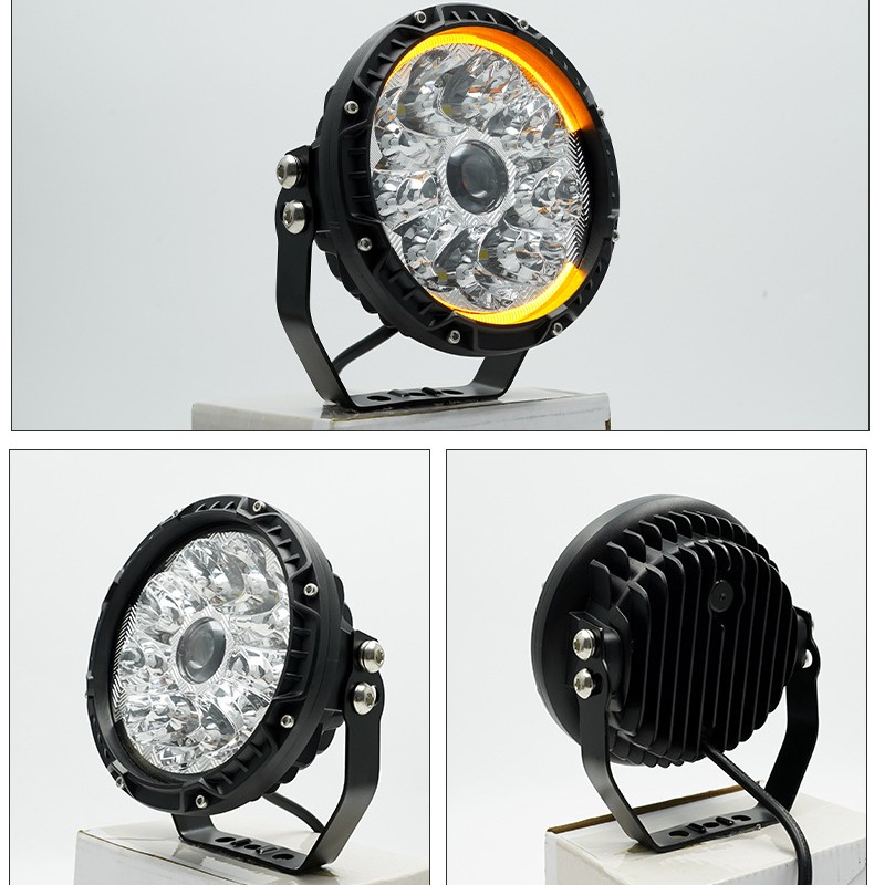 Дополнительный лазерный прожектор на бампер