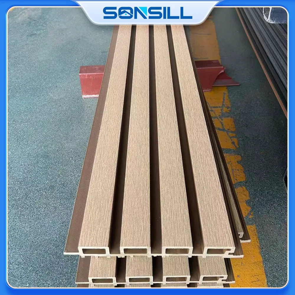Sonsill Manufacturers Price Waterproof WPC Exterior Co Extrusion Wall Cladding WPC Wall Panel Outdoor