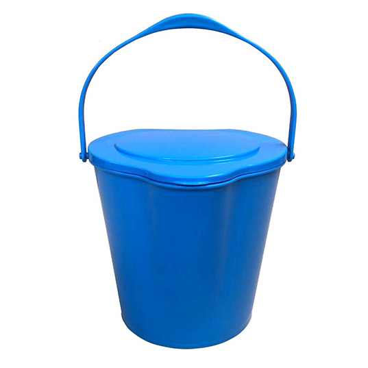 Food Grade 12L Hygiene Round Bucket with Easy-Pour Spout for Food Plant