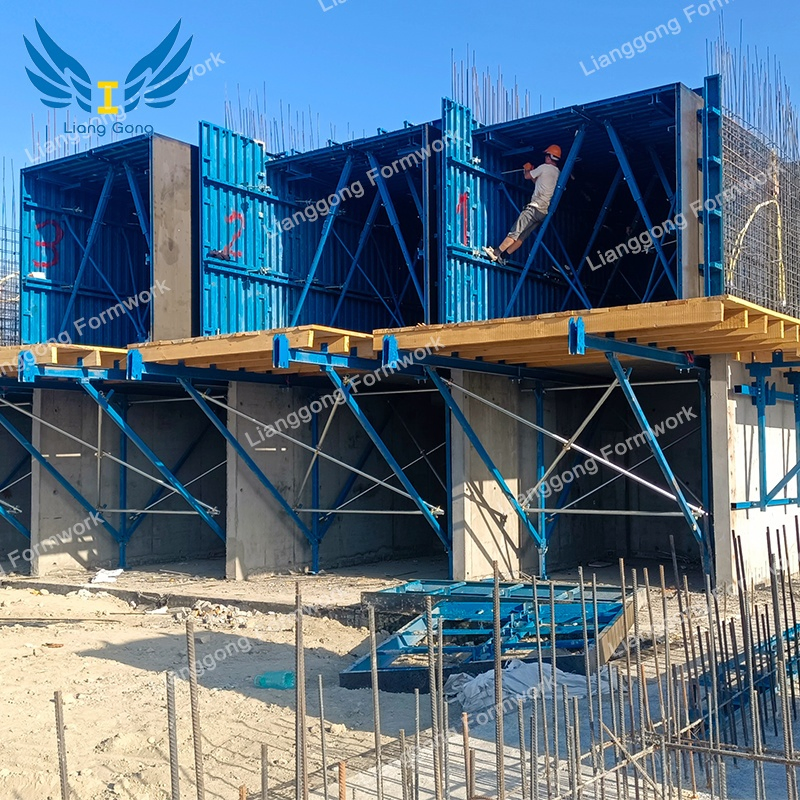 China Lianggong Manufacture Metal Steel Formwork for Column/Wall/Slab Concrete Construction