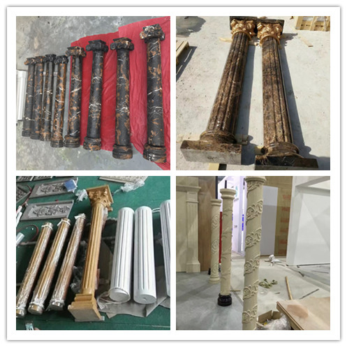 Factory Manufacture Cheap Price Natural Granite Marble Stone Pillar Column Fo R Indoor&Outdoor Decoration