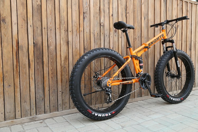 Фатбайк складной горный 24-26 дюймов популярный