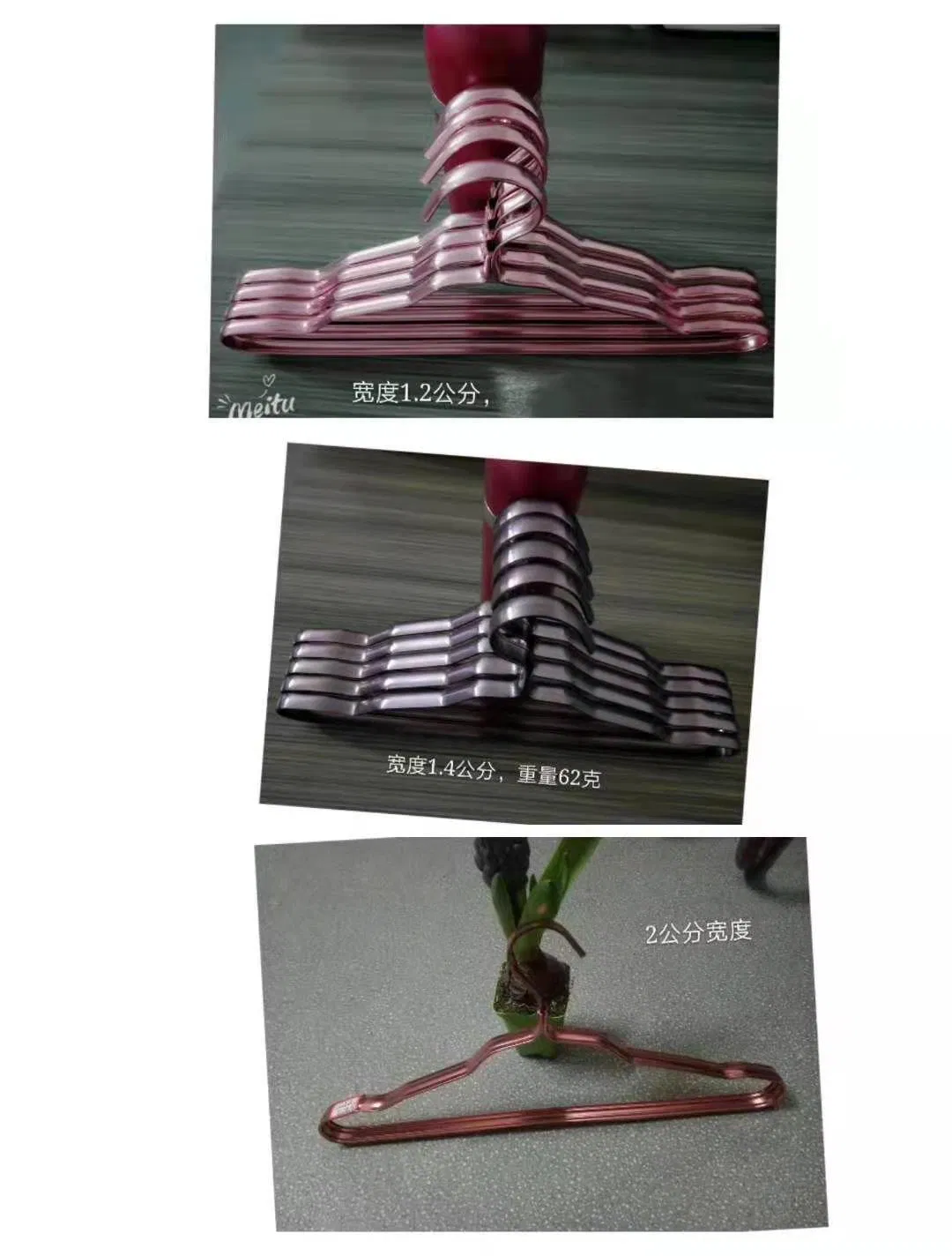 Aluminum Clothes Hanger High Grade Clothes Hanger Heavy Duty Clothes Hanger
