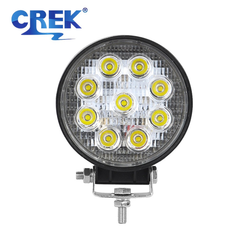 Круглый светодиодный рабочий фонарь 4 дюйма 27W для внедорожников