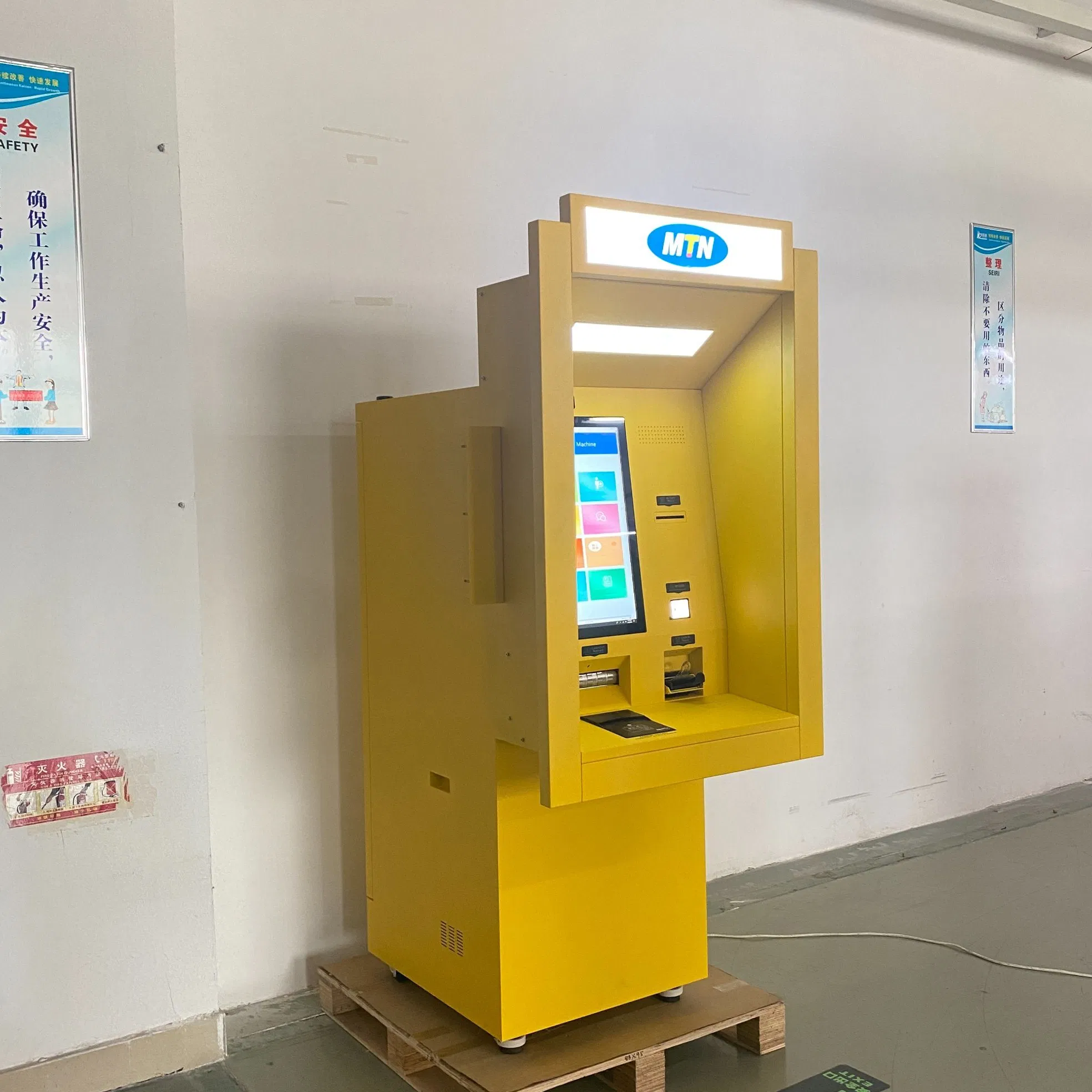 Self Cashier Cdm Banknote Deposit Bill Acceptor Cash Dispenser Withdraw Recycler Machine