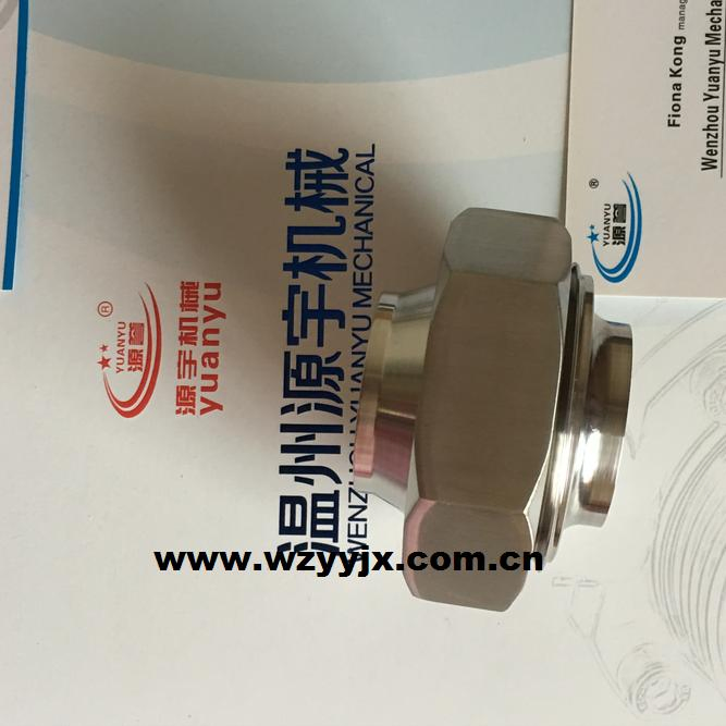 Rjt Stainless Steel Sanitary Hexagon Union