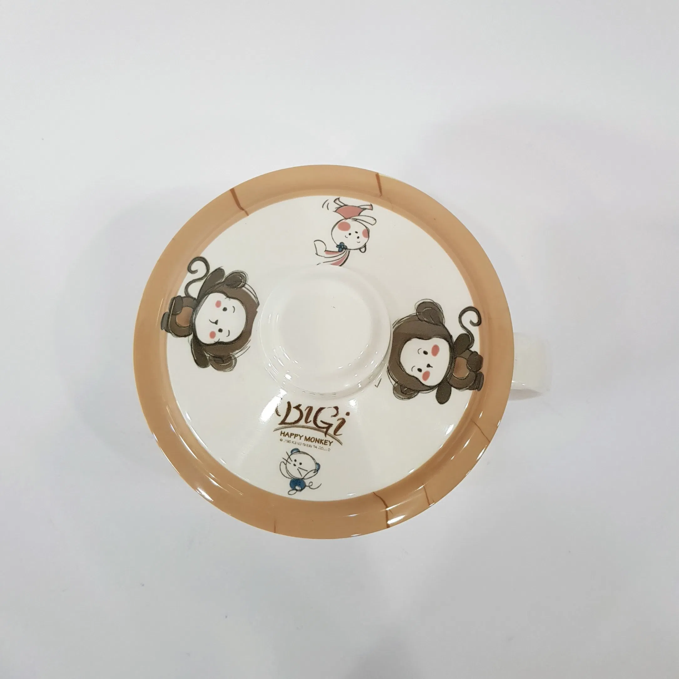 Детская кружка с крышкой и мультяшным рисунком, 800 мл