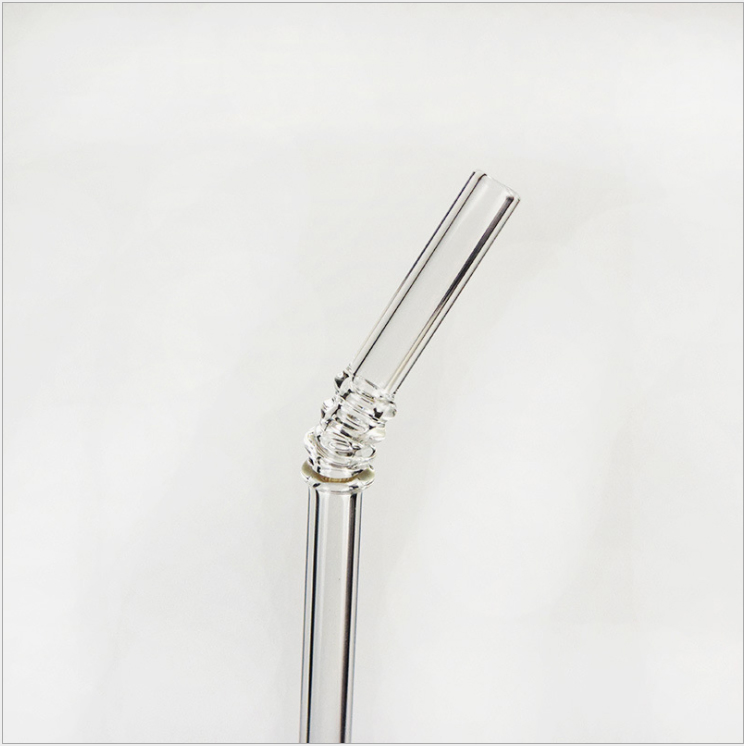 Customized Style Colorful Glass Straw with Personal Package Box