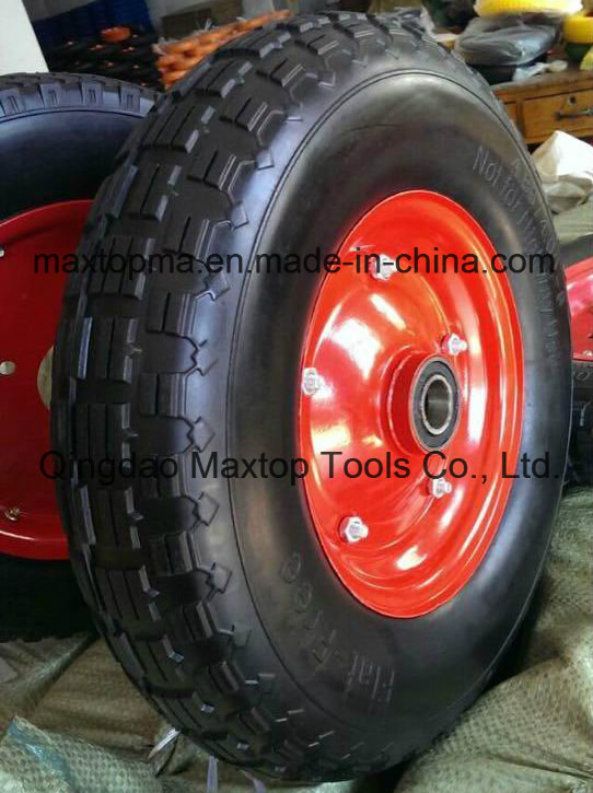 Maxtop Solid Flat Free PU Foam Wheel