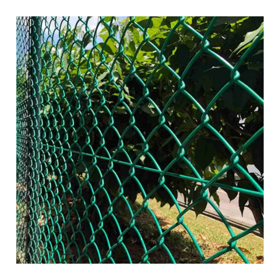 Premium Quality 70X70mm Galvanized Garden Chain Link Fence