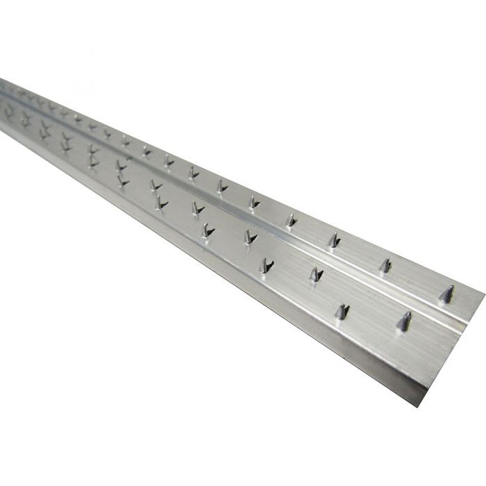 HS-300A, Aluminum Carpet Tack Strip Metal Aluminum Carpet Door Bar, 1220mm*25.5mm*6mm
