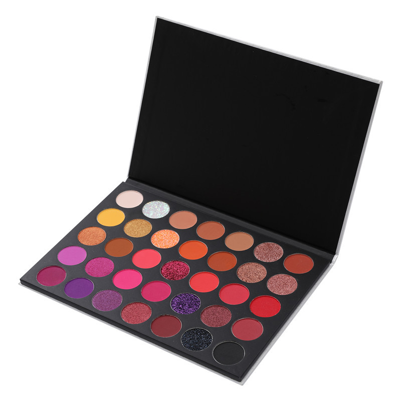 Vegan Glitter Eye Shadow Palette Makeup High Pigmented Custom Quality Pallet Eyeshadow Private Label