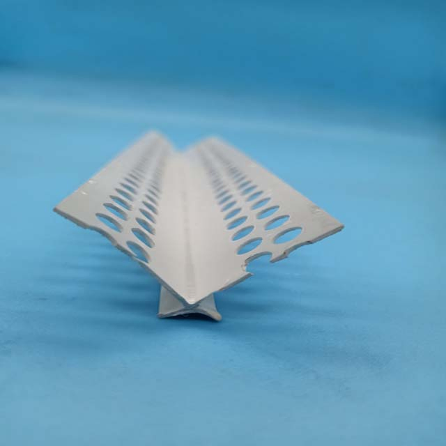 PVC Drywall Corner Bead Plastic 1-1/4'' Vinyl Stucco Corner Bead Plaster for Gypsum Board Wall Interior