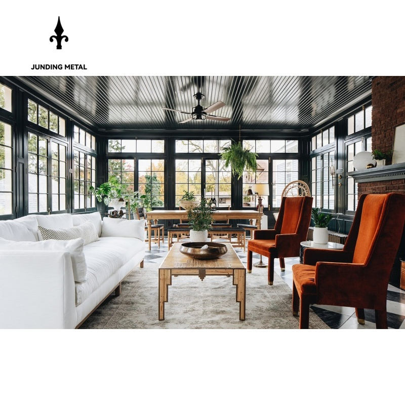 New Products Launched Prefabricated Insulated Glass Sunroom for Nature Connection