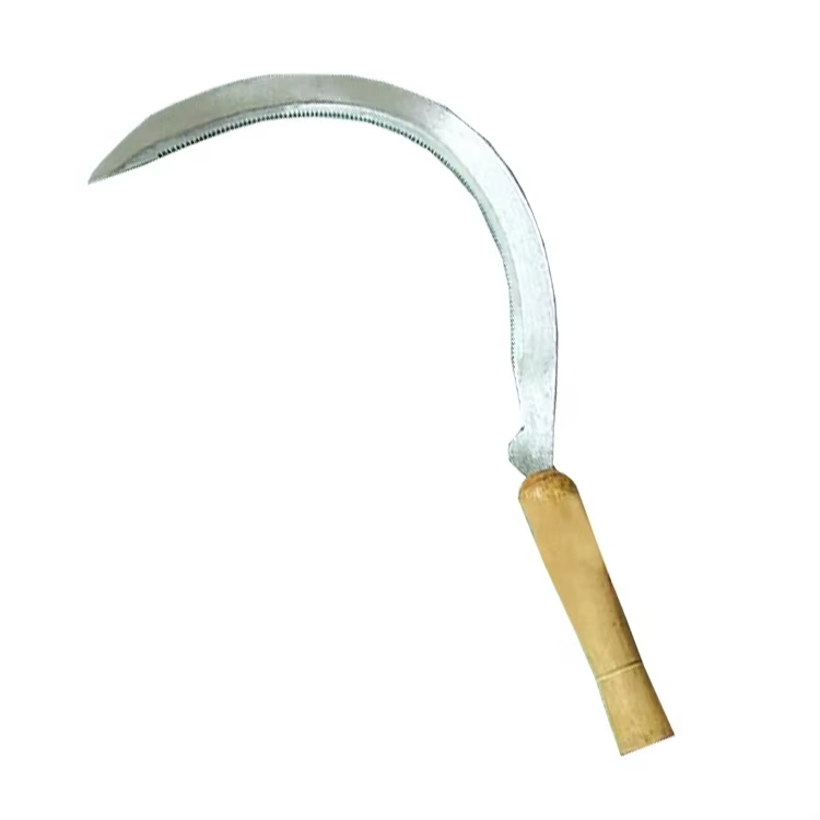 Wholesale Agricultural Farming Tools Rice Harvesting Manganese Steel Sickles