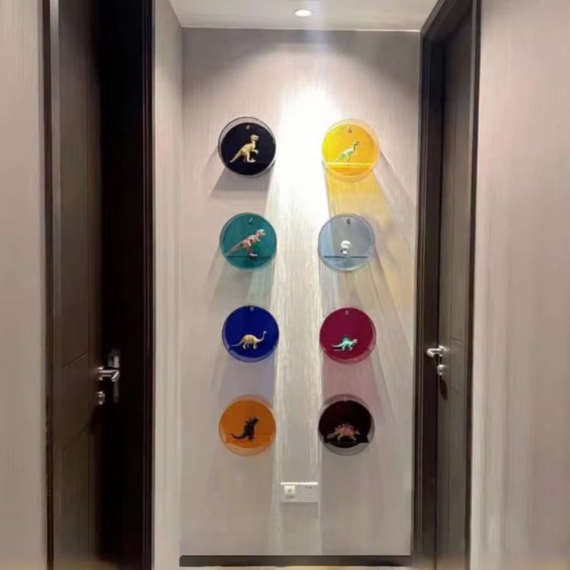 Wide Selection Stylish Elegant Acrylic Plate Stand Rack for Stationery and Office Supply Store