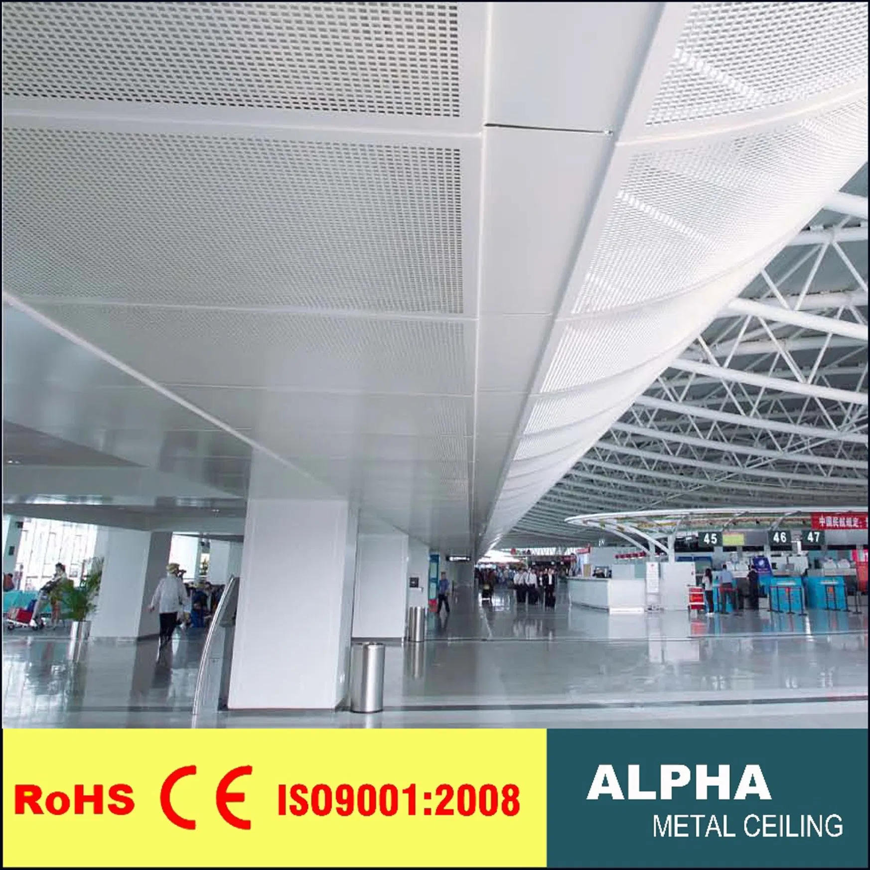 Aluminum Formative Curtain Wall Facade Suspended Non-Standard Cladding Panel