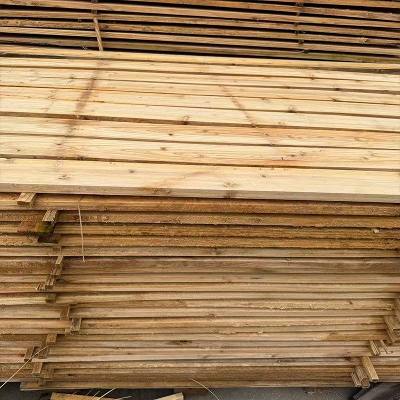 Durable Radiata Pine Wooden Pallet Components Solid Wood Board