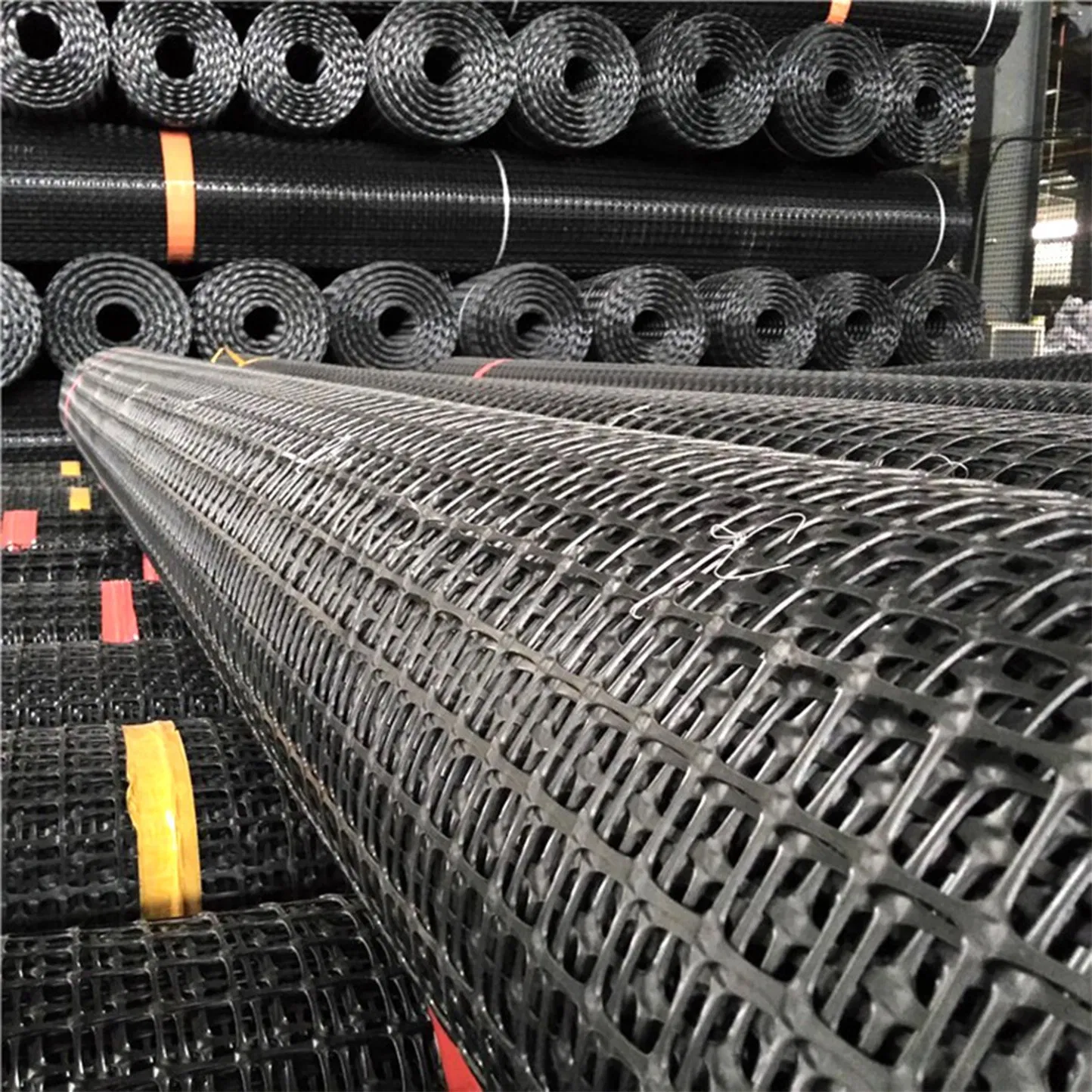 High-Performance Polypropylene Double-Axial Geogrid, 35-35kn Model, Perfect for Large-Scale Construction Projects