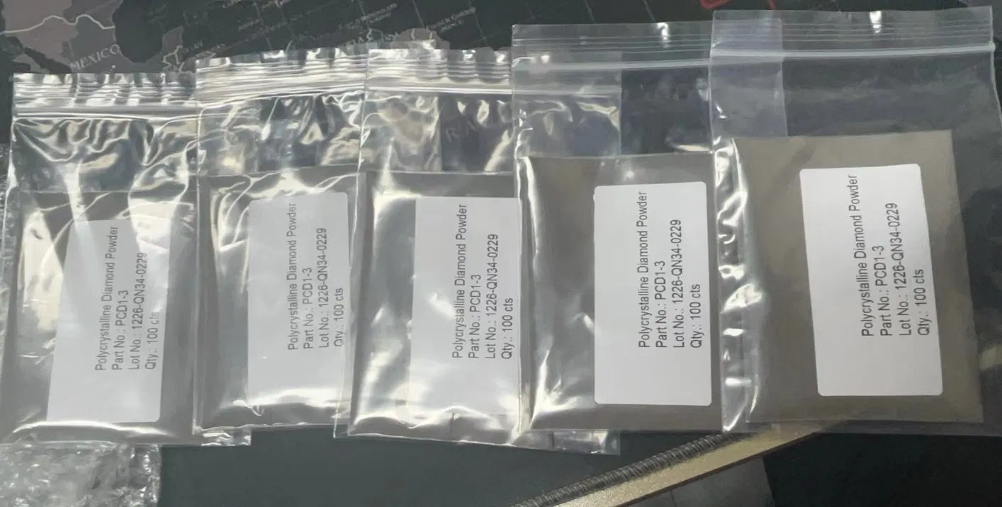 Polycrystalline Diamond Powder Industrial Synthetic Diamond Powder 6um