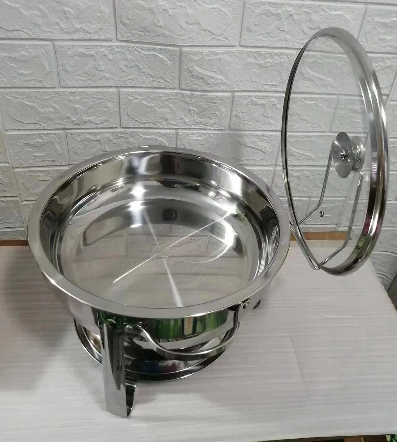 Economic 4 Liter Catering Prep Savour Stainless Steel Food Warmer
