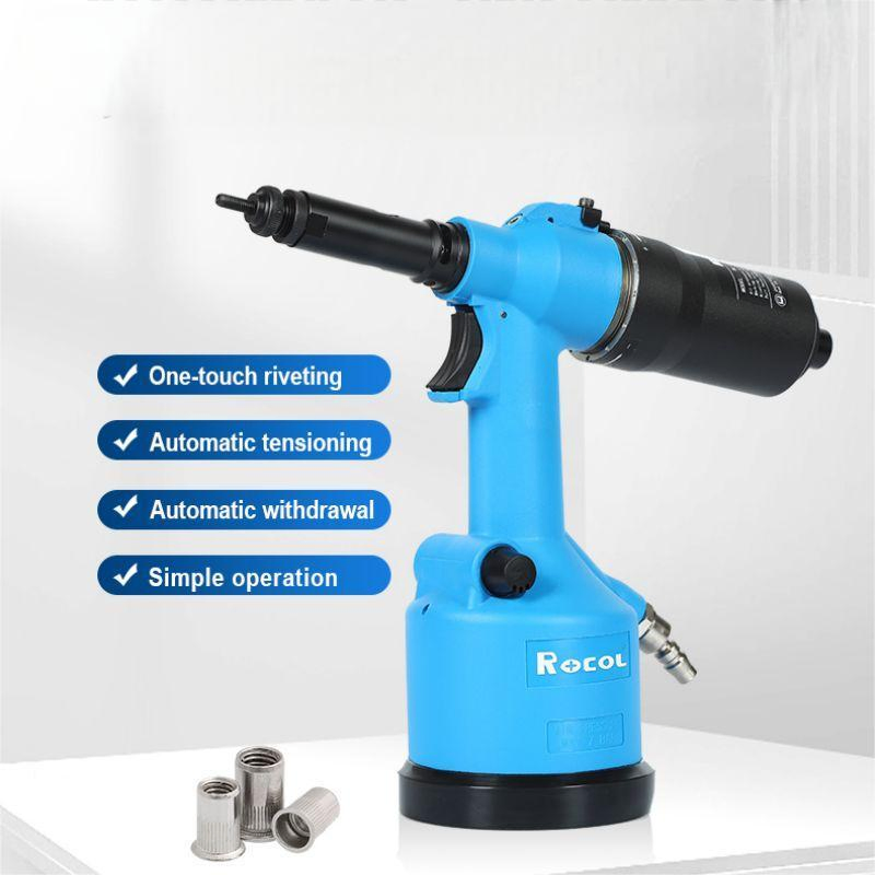 Rl-5312 Riveting Tools Pneumatic Rivet Nut Gun Pneumatic Riveter Strong Pulling Force Easy and Convenient Operation Applies to M3-M12