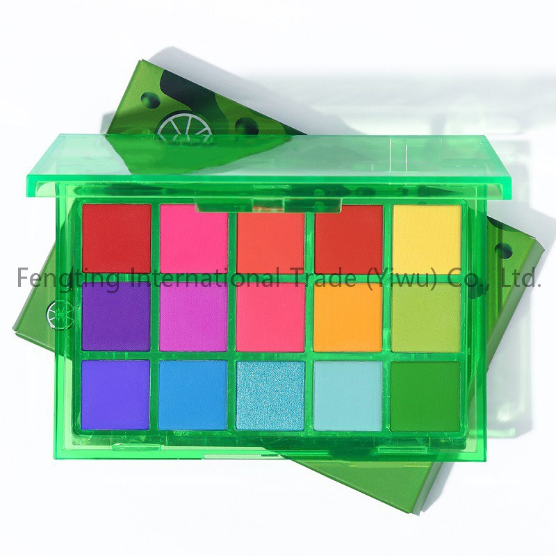 Eyeshadow Palette 15 Colors Green Eyeshadow Palette Chocolate Eye Shadow Palette