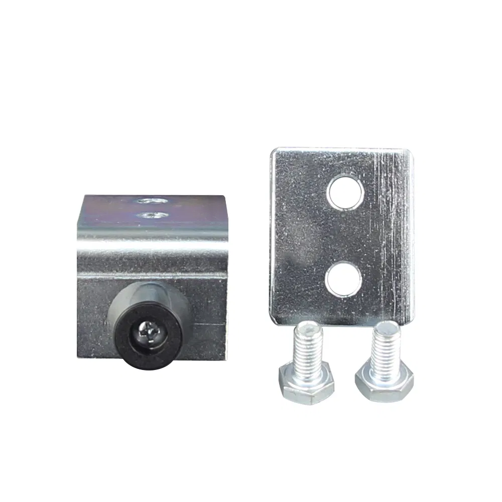 Sliding Door Accessories, Automatic Doorstop/Door Catch, Made of Steel and Rubber, Suitable for Patio Doors or Bathroom Doors