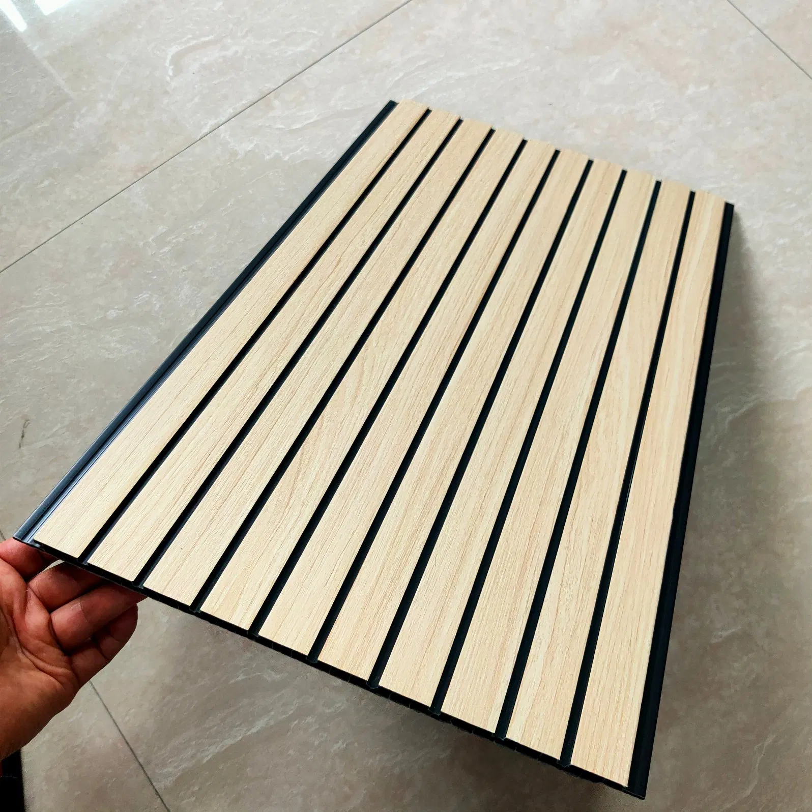 300*8.5mm High Quality India Popular Design PVC Fluted Ceiling Wall Panel