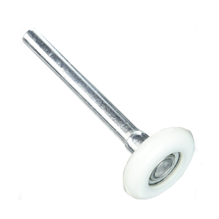 Black White Zinc Plated Steel Nylon 2*4 2*7 3*4 3*7 Tilting Nylon Door Roller for Garage/Furniture Accessories