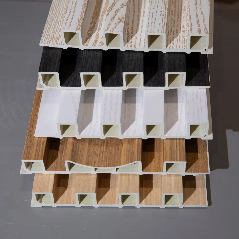 Wholesale Home Decor 3D Grid Wall Panels Waterproof WPC Wall Panel for Indoor TV Background Wall