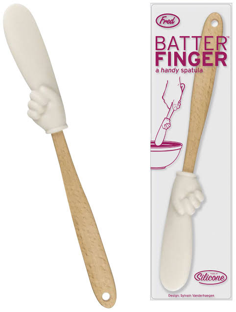 Wooden Silicone Bread Cake Baker Pan-Fry Spatula